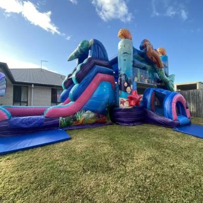3D Mermaid Under the Sea Combo Jumping Castle