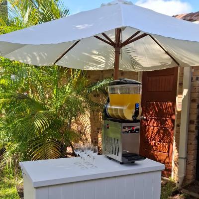 Cocktail Bar + Umbrella + Slushy Machine