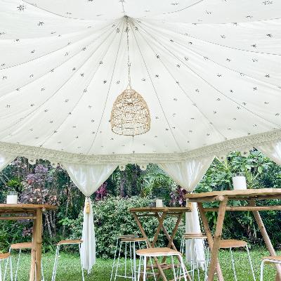 5m Luxury Pavilion Marquee (pegged ) thumbnail 3