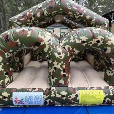 12m Army Inflatable Obstacle Course thumbnail 2