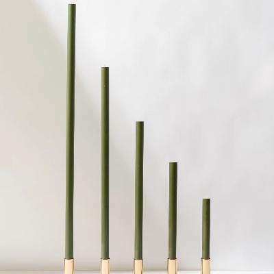 Moss Green Cathedral Candles