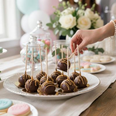 Petite Celebration Cake Pops | Luxury Event Catering thumbnail 2