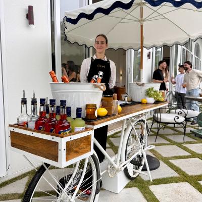 Bicycle Mobile Bar with Umbrella thumbnail 3