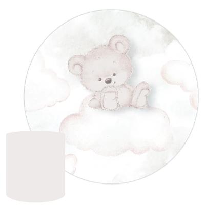 Teddy Bear Round Backdrop Package