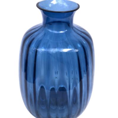 Cobalt Blue Glass Vase thumbnail 1