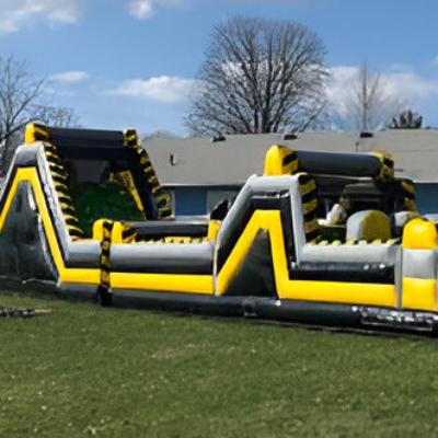 33m Nuclear Inflatable Rush Obstacle Challenge