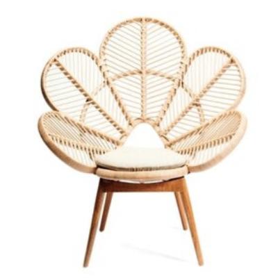 Rattan Love Chair