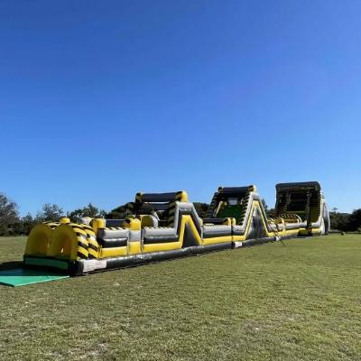 45m Nuclear Inflatable Vertical Scream Obstacle Course thumbnail 3