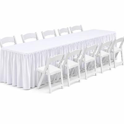Tablecloth - Children's 1200mm Fitted White Tablecloth