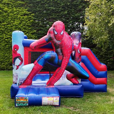 Spiderman Jumping Castle thumbnail 1
