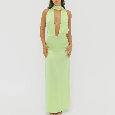 Amaia The Label Piper Dress - Melon Green Size XS