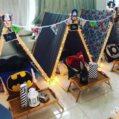 Teepee sleepover package x 4 (with setup) thumbnail 6