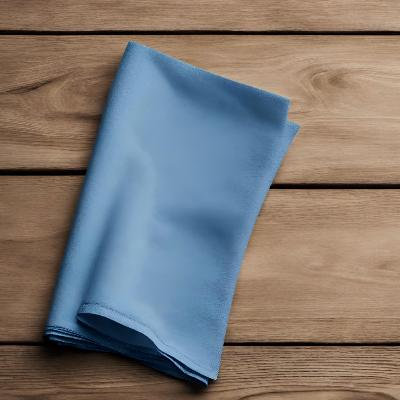 Dusty Blue Hand Napkin