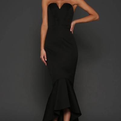 Elle Zietoune Mia Dress Black Size 8