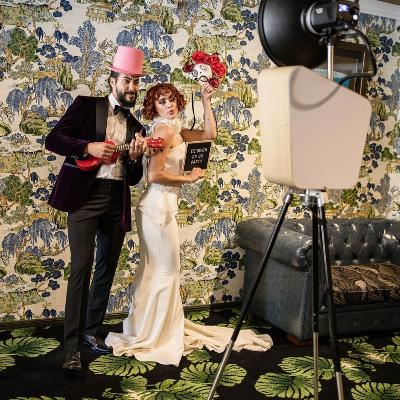 Open-Air Modern/Retro Photo Booth (under 150 pax)