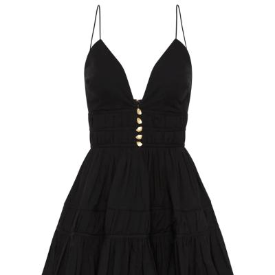 AJE Grace Tiered Mini Dress Size 6