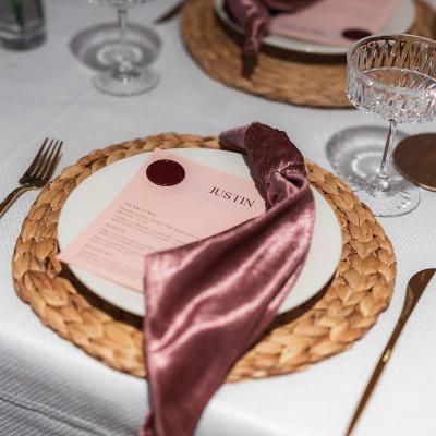 Velvet Napkins