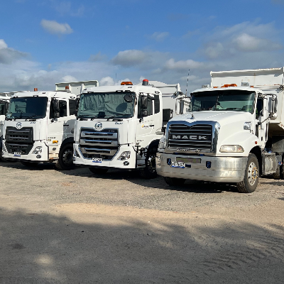 Tipper Trucks (with operator)