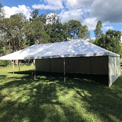 Weighted 6m x 12m Marquee thumbnail 1