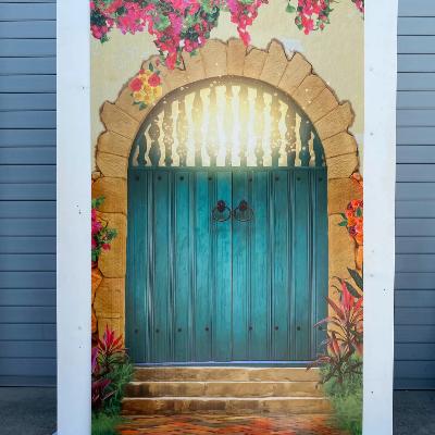 Encanto Door Backdrop Cut Out