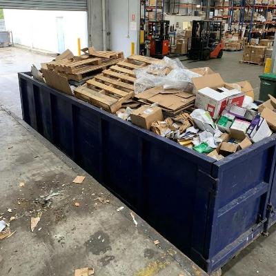 Hook Skip bin 22m³ - C&D waste