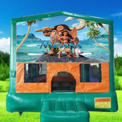 Moana Small Banner Jumping Castle thumbnail 1