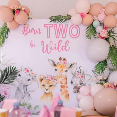 Born TWO be Wild Backdrop