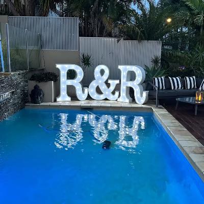 Light up letters/numbers (up to first 3)