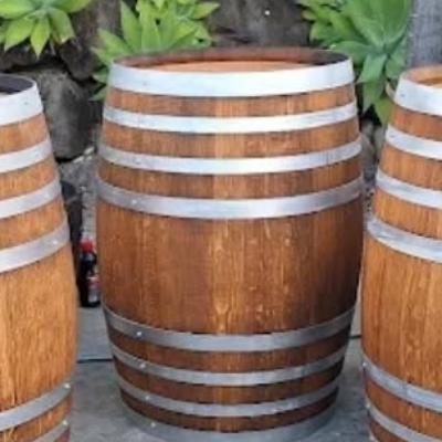 Authentic Oak Wine Barrel thumbnail 2