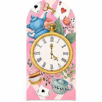 Backdrop - Alice in Wonderland Arched Backdrop
