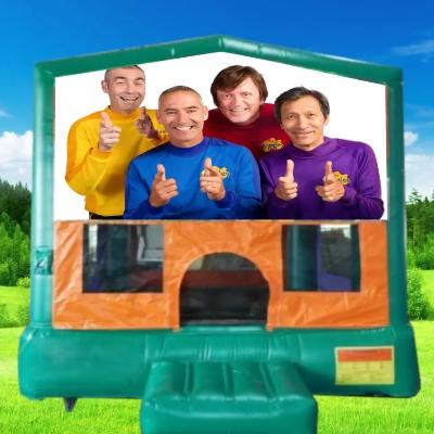 The Wiggles Small Banner Jumping Castle thumbnail 1