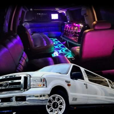 Super Stretch F250 Limousine Hire thumbnail 1