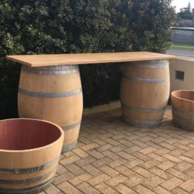 Genuine Wine Barrel Bar