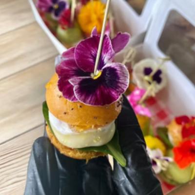 Mini Smoked Salmon and Cream Cheese Canapés – Event Catering thumbnail 3