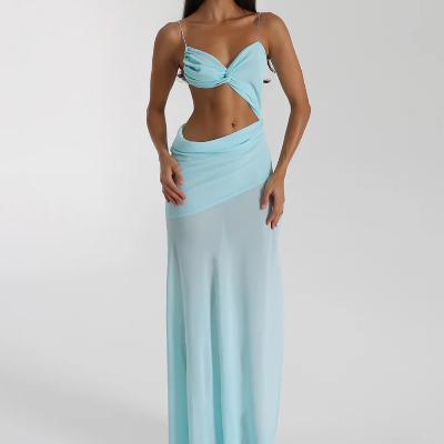 Natalie Rolt Dahlia Dress - Baby Blue Size XS/6