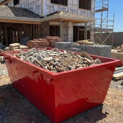 Skip Bin 3m3 (Builder's Waste-Concrete & Tiles)