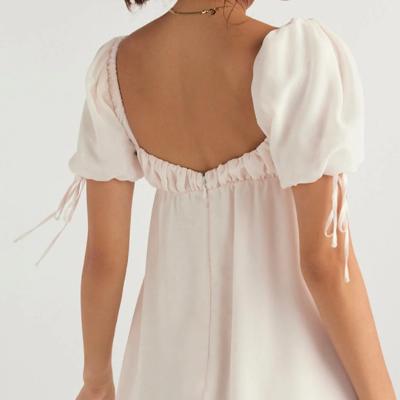 House of CB Princess Ivory Georgette Mini Dress - Size XS thumbnail 3
