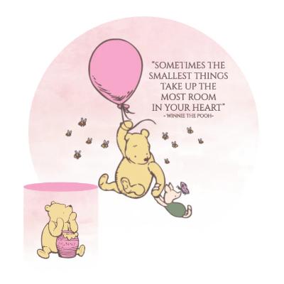 Winnie the Pooh Round Backdrop package thumbnail 2