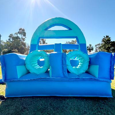 12m Aqua Run Inflatable Obstacle Course thumbnail 4