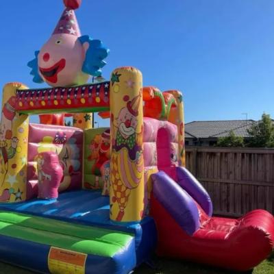 Clown Jumping Castle with Slide