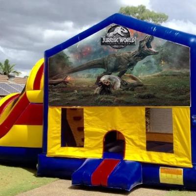 Jurassic Park Large Banner Jumping Castle