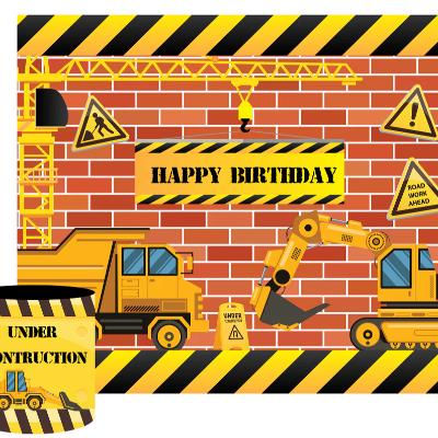 Construction Backdrop package