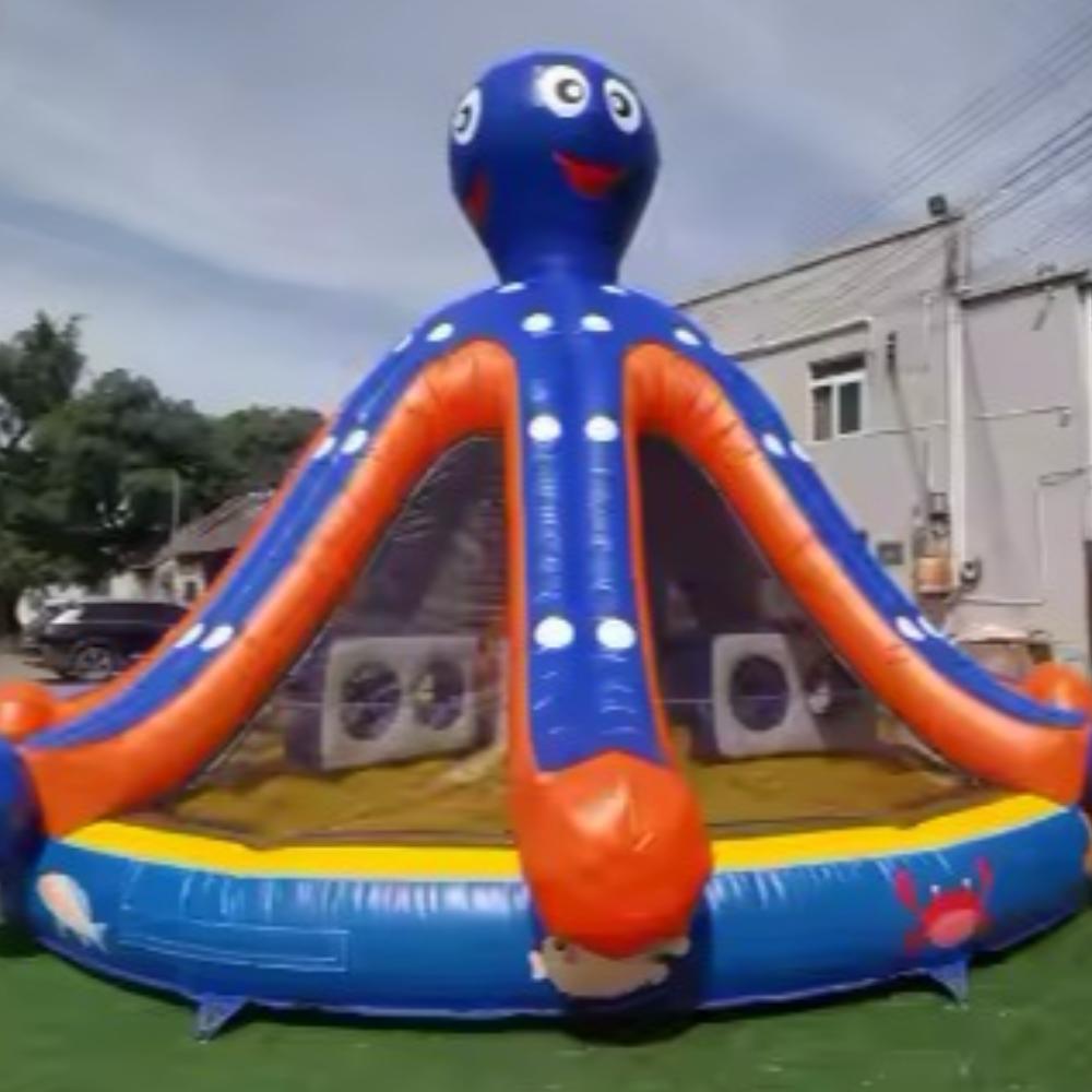 Octopus Enclosed Rock Climbing Wall