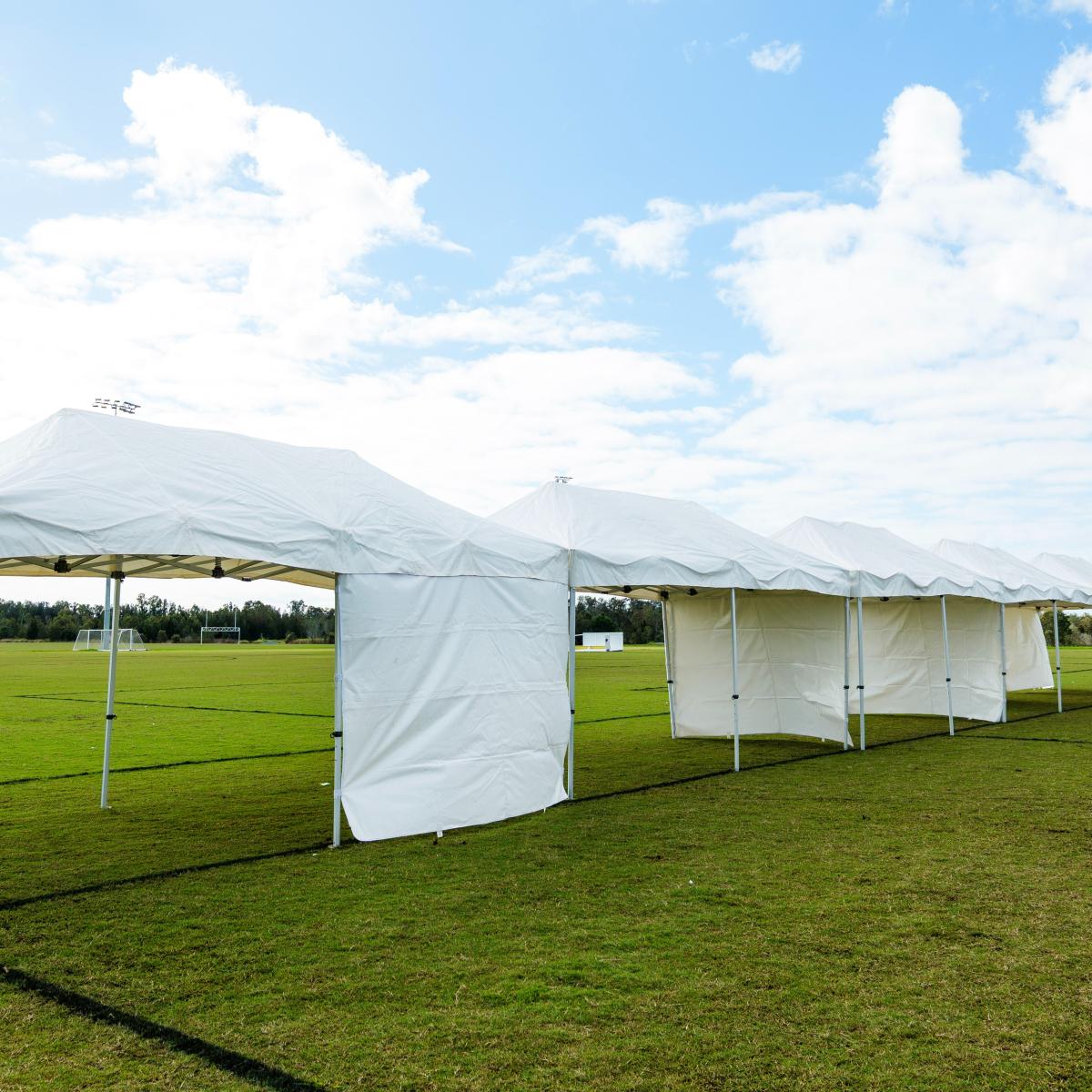 Seperate Zoning 30x3m Marquee Hire