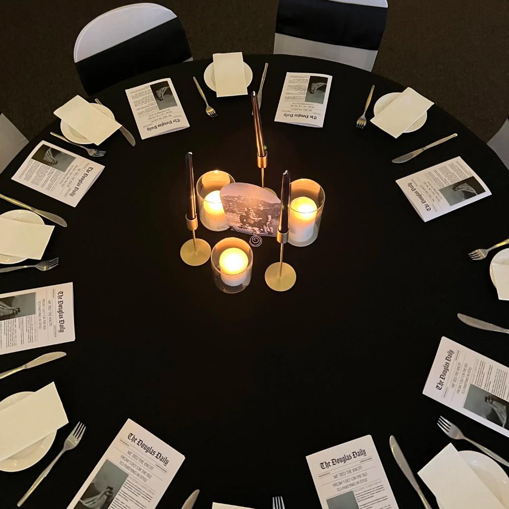 Gold Taper Candle Holders