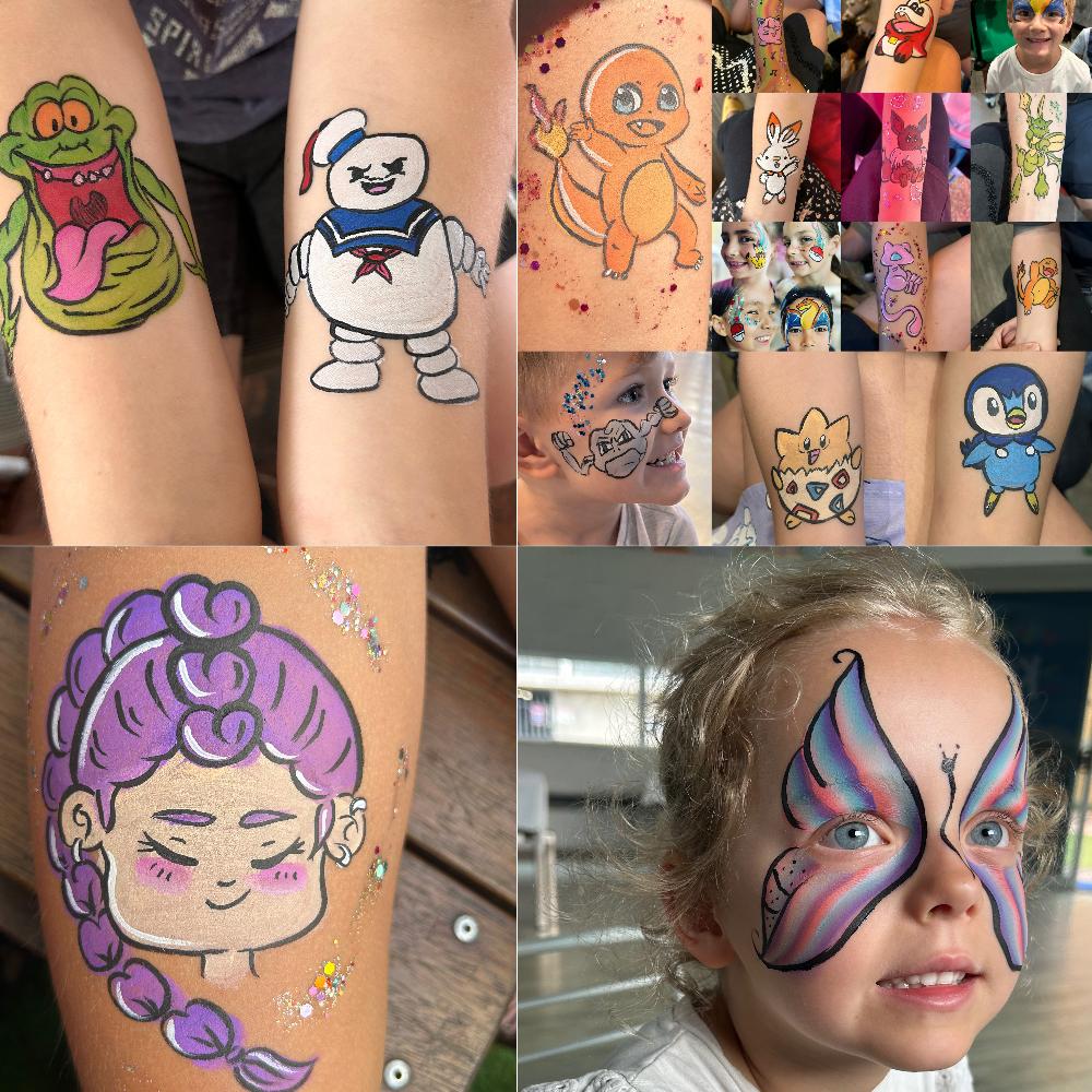 Kids Birthday Face painting (up to 12 kids)