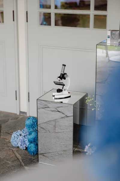 50cm Mirror Silver Squared Plinth thumbnail 4