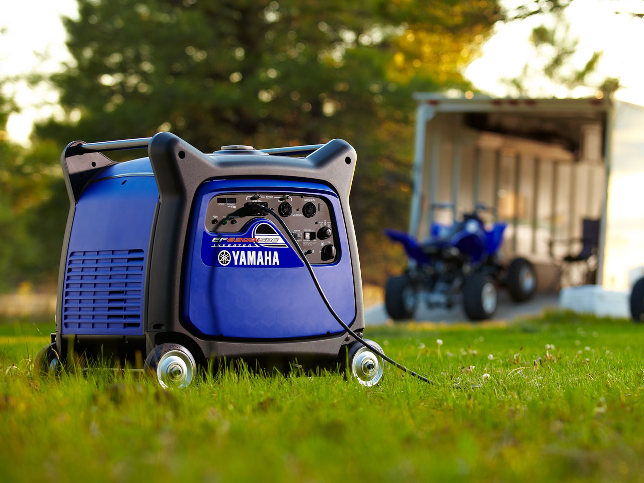 Yamaha EF6300ISE - 6.3kVA - Inverter -Petrol Powered - Generator thumbnail 3