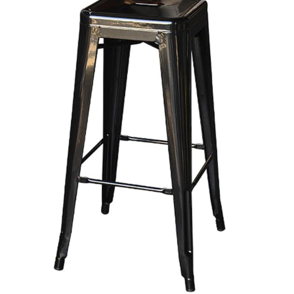 Stool - Black Standard Tolix Stool