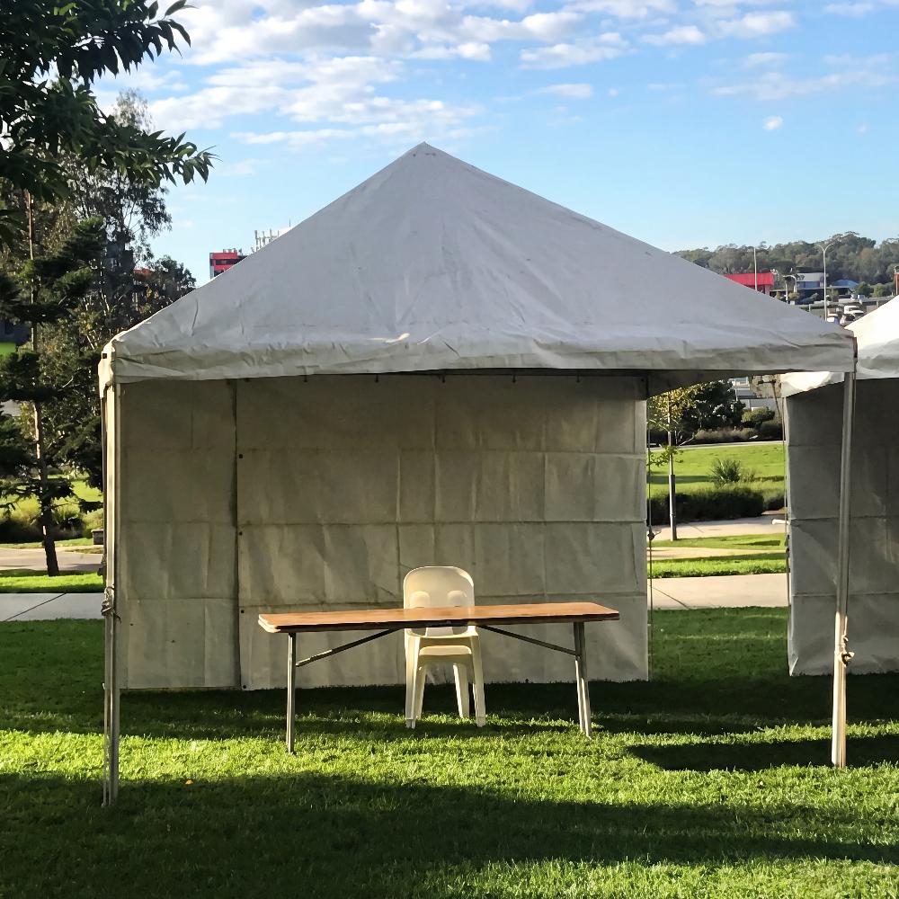 Pegged 3.5m x 3.5m Marquee